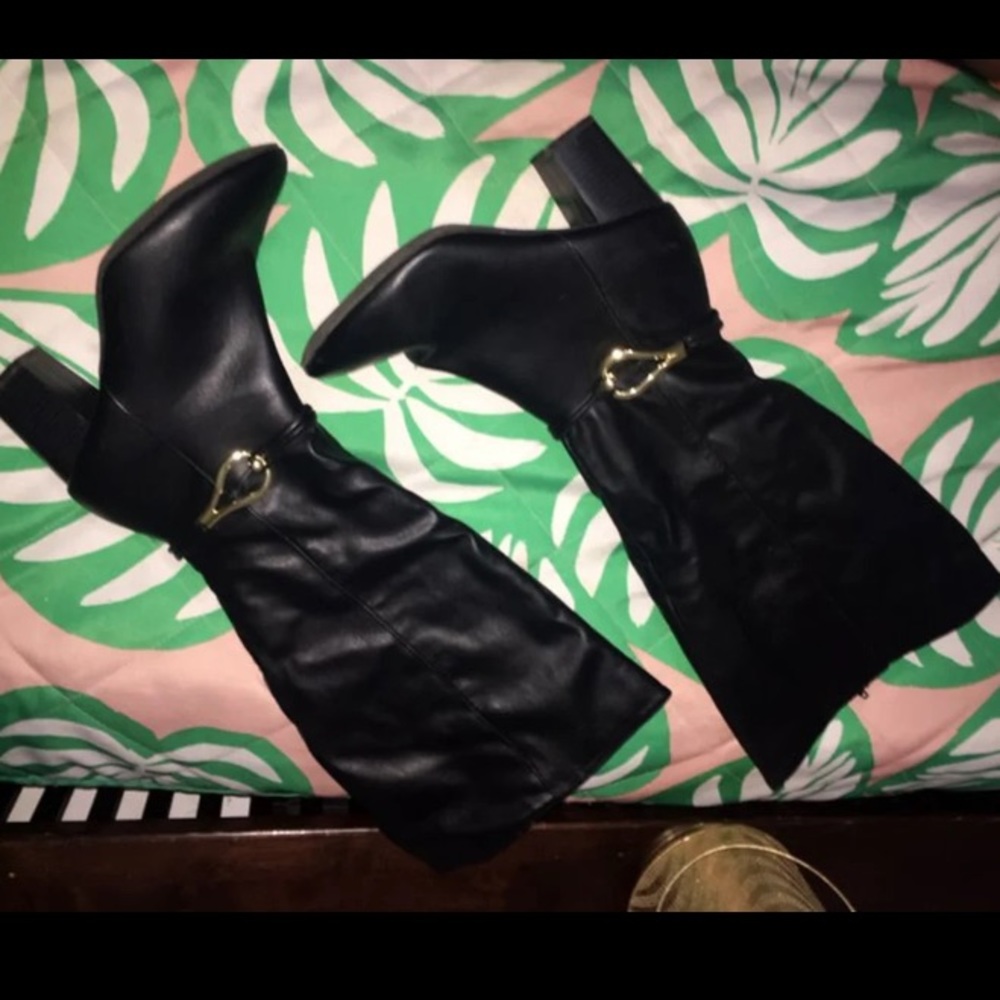 Knee high boots